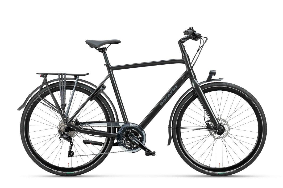 Batavus Dinsdag Sport 30, Zwart Glans, merk Batavus met EAN 8713568449700