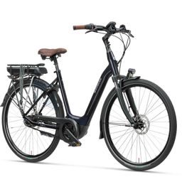 Batavus Finez E-go Exclusive 500Wh, Donkerblauw, merk Batavus met EAN 8713568445894 in de categorie E-Bikes