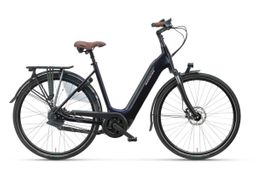 Batavus Finez E-go Power Exclusive Plus, Donkerblauw, merk Batavus met EAN 8713568459822 in de categorie E-Bikes