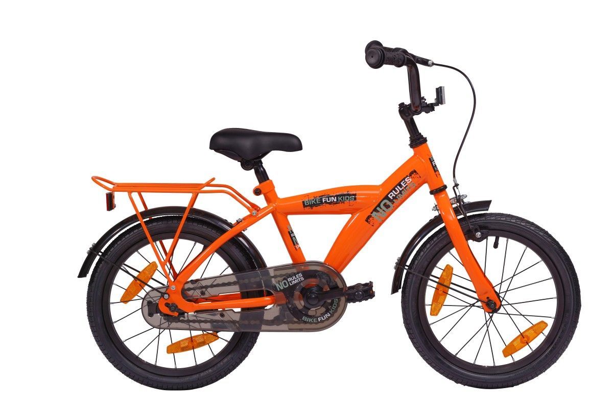 Bike fun kids No Rules No Limits, Orange, merk Bike fun kids met EAN 8716637051538