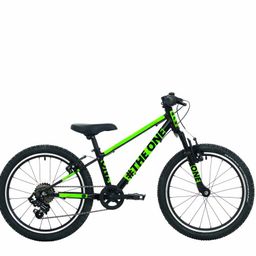 BIKEFUN The One 20, Zwart-Groen, merk Bikefun met EAN 8592842191975 in de categorie Stadsfietsen