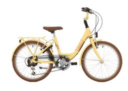 BIKEFUN You Go Girl 24, Geel, merk Bikefun met EAN 8592842191890 in de categorie Stadsfietsen