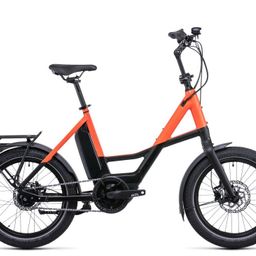 CUBE COMPACT HYBRID 500 BLACK/SPARKORANGE 2022, Black/sparkorange, merk Cube met EAN 4054571353764 in de categorie E-Bikes