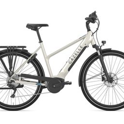 Gazelle Medeo T10 HMB, Ivory White Glans, merk Gazelle met EAN 8717231359891 in de categorie E-Bikes