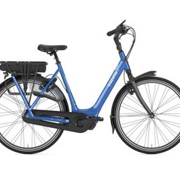 Gazelle Orange steps demo, tropical blue glans, merk Gazelle met EAN 8717231341018 in de categorie E-Bikes