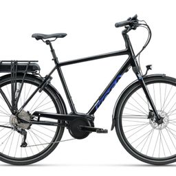 Koga E-Inspire 400wh, Black Gloss/Reflex Blue High G, merk Koga met EAN 8713568417518 in de categorie E-Bikes