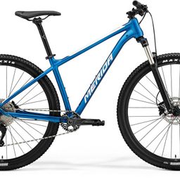 Merida Big Nine 200 Matt Blue/white L 18,5", merk Merida met EAN 4710949827441 in de categorie Mountainbikes