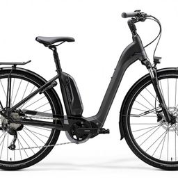 Merida ESPRESSO CITY 300 SE, Matt Dark Silver, merk Merida met EAN 4710949798048 in de categorie E-Bikes