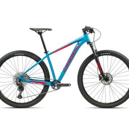 Orbea MX 29 20, Blue Bondi- Bright Red (Gloss), merk Orbea met EAN 8434446745515 in de categorie Mountainbikes