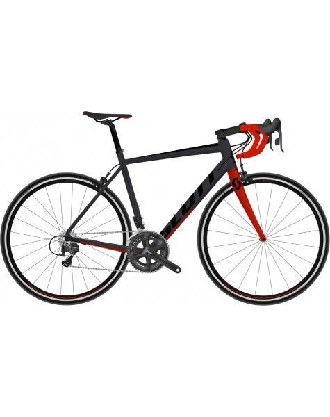 Scott SCO Bike Speedster 50 (KH) L56, zwart rood, merk Scott met EAN 7613368710387