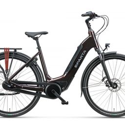 Sparta c-Grid Energy M7Tb, Dark Brownred Gloss, merk Sparta met EAN 8713568455015 in de categorie E-Bikes