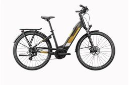 Venturelli VENTURELLI B-MARATHON PERFORMANCE 500Wh, Zwart/goud, merk Venturelli met EAN b-marathon-perf-45 in de categorie E-Bikes