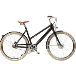 Watt Boston Female 48 cm, Zwart, merk Watt met EAN 8719327531754 in de categorie E-Bikes